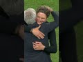 Jose Mourinho consoles Borussia Dortmund manager Edin Terzic after the Champions League final 🖤💛