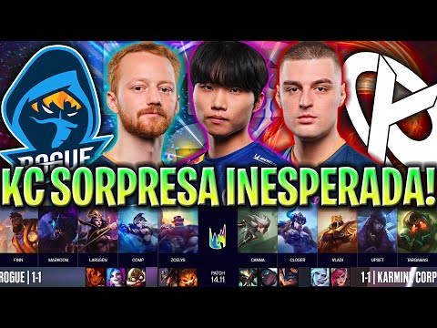EL NUEVO KARMINE CORP SIGUE SORPRENDIENDO? | RGE vs KC RESUMEN LEC VERANO 2024 LVP ESPAÑOL