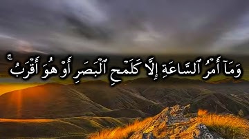والله أخرجكم من بطون أمهاتكم لا تعلمون شيئا - الآيات 77-81 من سورة النحل للشيخ ياسر الدوسري