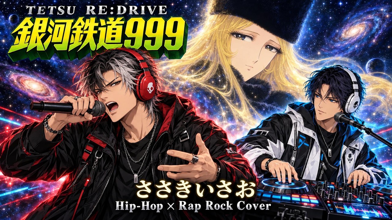 銀河鉄道999】銀河鉄道999 / ささきいさお – Hip-Hop × Rap Rock Cover
