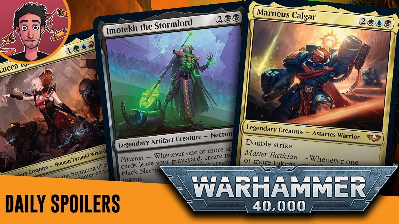 mtg warhammer 40k commander decks ranked Magic: The Gathering Universes Beyond: 40,000 Deck  Forces of The Imperium : Toys & Games Warhammer 40k Commander Decks: Are