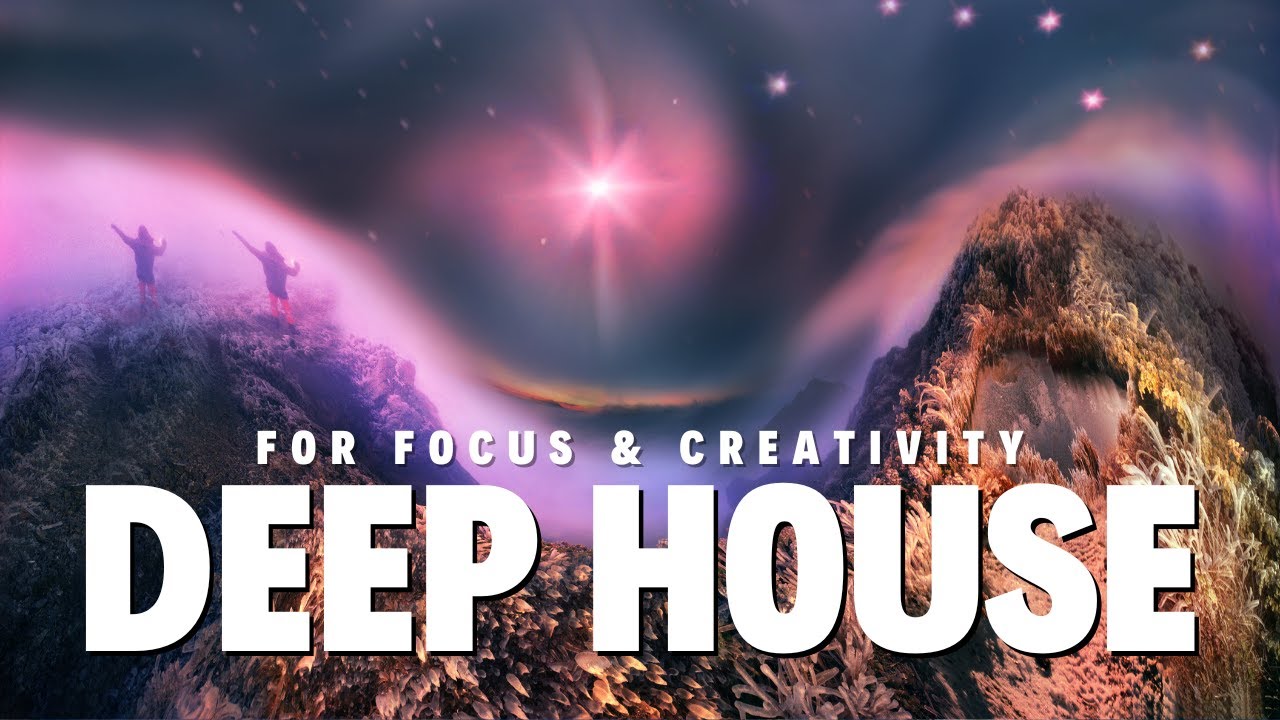 Deep House for Focus & Creativity 💡 Organic to Tech House Journey (100 125 BPM)