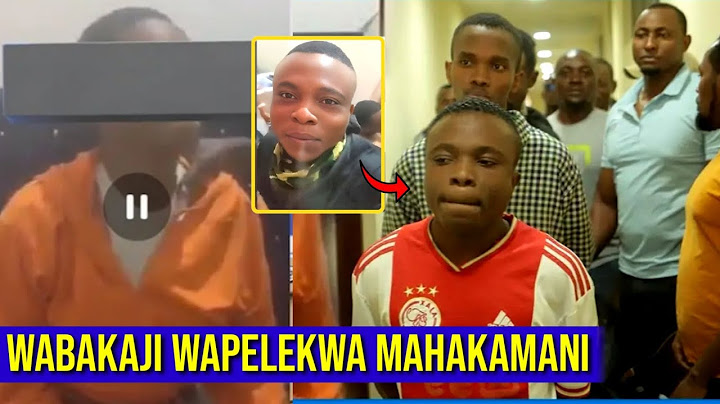 HAWA HAPA VIJANA WALIOMBAKA NA KUMLAWITI BINTI WA YOMBO WABURUZWA MAHAKAMANI TAZAMA