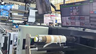 DABA 8 colors Horizontal Inline Type  Flexo Printing Machine