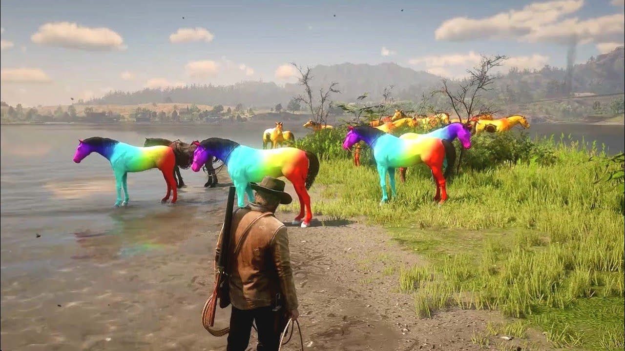 Arthur Found A Best Horses - Red Dead Redemption 2 Gameplay - YouTube