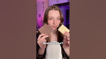 Real or fake? #asmr #asmrsounds #asmrrelax #asmrtingles #asmrwhispers #asmrsleep #relax #tingles