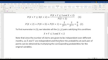 Actuarial SOA Exam P Sample Question 211 (once 273) Solution