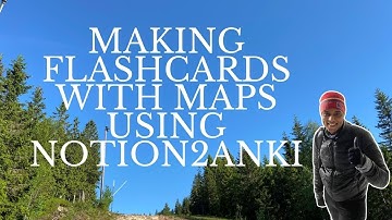 🗺Making flashcards with maps using notion2anki 🗾