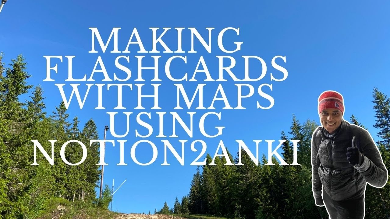 🗺Making flashcards with maps using notion2anki 🗾