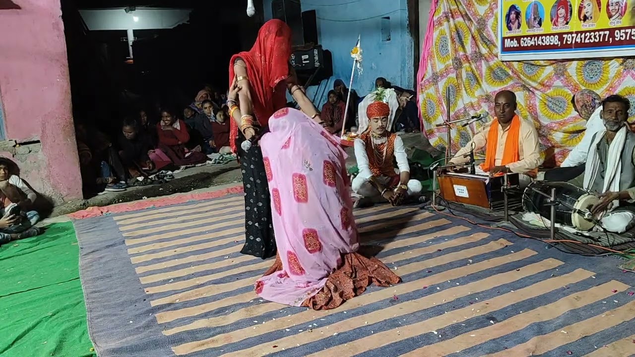 तेजाजी की कथा कथा कला मंडल कथा स्थल ग्राम शेरपुर तहसील पिड़ावा जिला झालावाड़ #popular #motivation