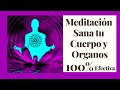 Meditación guiada✨ SANA TU CUERPO mientras duermes🌛 LIBÉRATE DE ENFERMEDADES 💚70 veces 7 infinito ♾