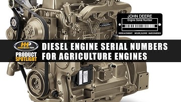 How to Locate Engine Serial Numbers on Caterpillar, John Deere, and Cummins Equipment