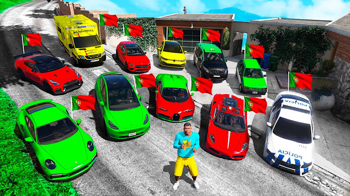 COLECIONANDO CARROS DE PORTUGAL NO GTA 5