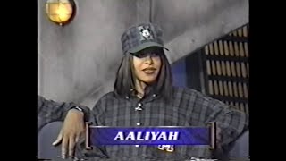 Aaliyah & R. Kelly Interview on Video Soul (1994) #rip #rnb