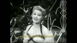 Patti Page -Tennessee Waltz TV 1956 Lyrics