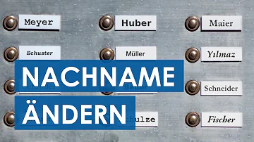 Wie bekommt man einen Nachnamen?