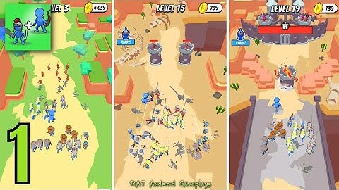 Epic Magic Clash: Wizard Fight | Level 1-20 Gameplay Walkthrough Tutorial Part 1 (Android)