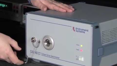 May CAS 140CTS Array Spectrometer