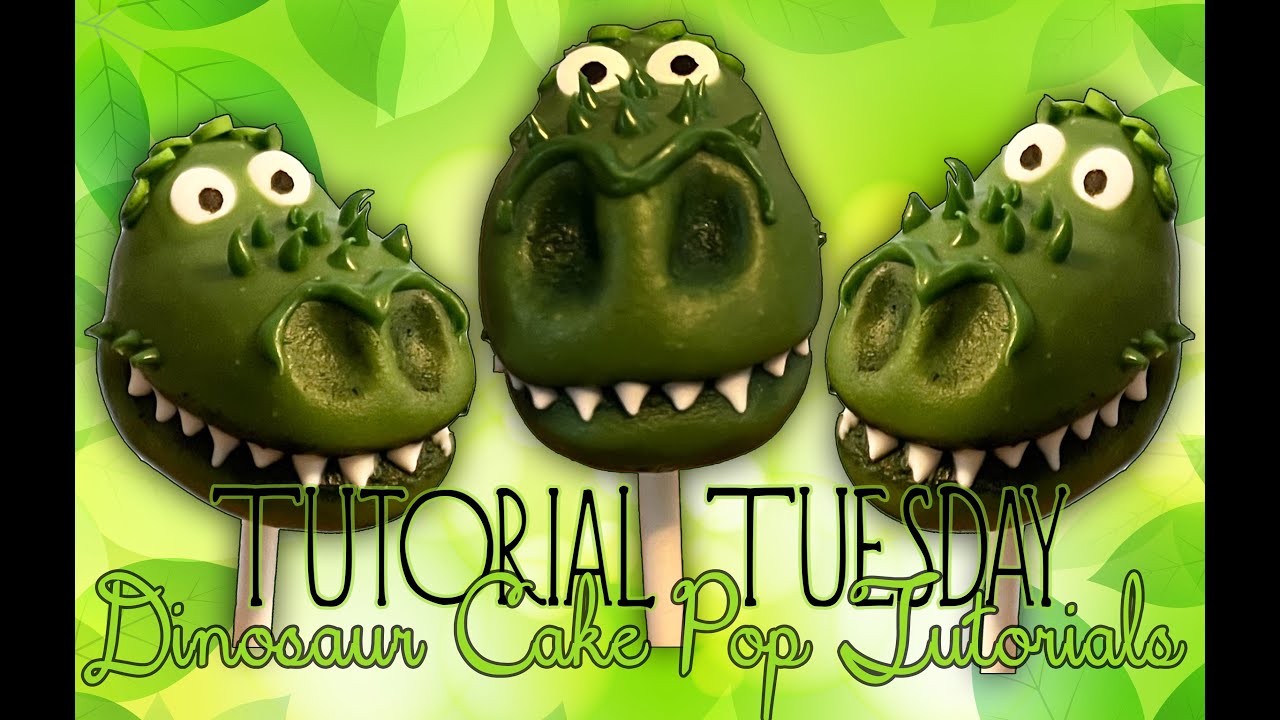 Roar into Sweetness: Dinosaur Cake Pop Tutorial | Jurassic Delights for Dino-Mite Fun!