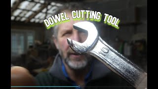 10 Min. Great Gift Or Easy Craft Sale...spanner - Dowel Cutting Tool - Wood Turning