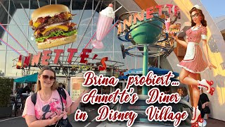 Brina probiert… Annette‘s Diner in Disney Village | Disneyland Paris