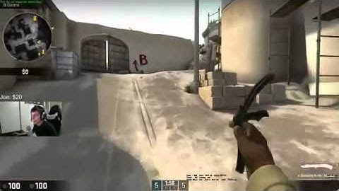 CSGO 3 Second m4a1 ace, Shroud is not impressed