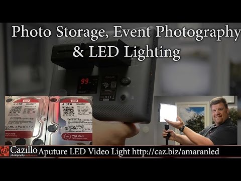 Photo Storage, Event Photography & LED Lighting