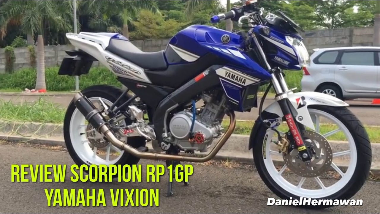 Review Sound Scorpion RP1GP Yamaha Vixion Lightning Knalpot