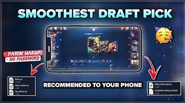 New! Config Ml Anti Lag Smooth Draft Pick No Delay | Stabilize FPS In Game Load  - Patch Naruto