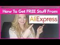 How to Really Get FREE Stuff on Aliexpress | With Proof!