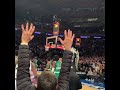 Q: "Have you ever experienced a moment like that before?"       RJ Barrett: "Yes. Once in New York…"