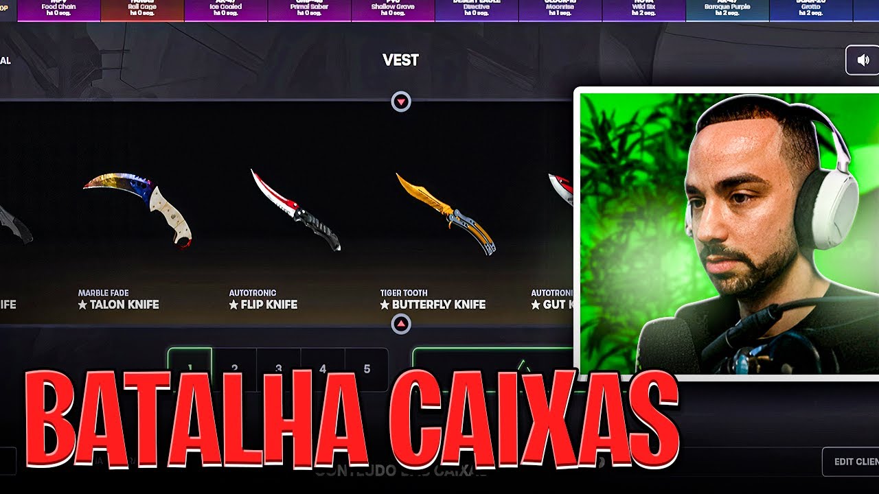 QUEM TEM MAIS SORTE NAS CAIXAS?