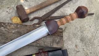 20-Inch Mainz Gladius — Hand-Forged Roman Sword | Everest Forge