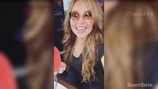 Thalia promociona su Disco #Valiente en programas de radio