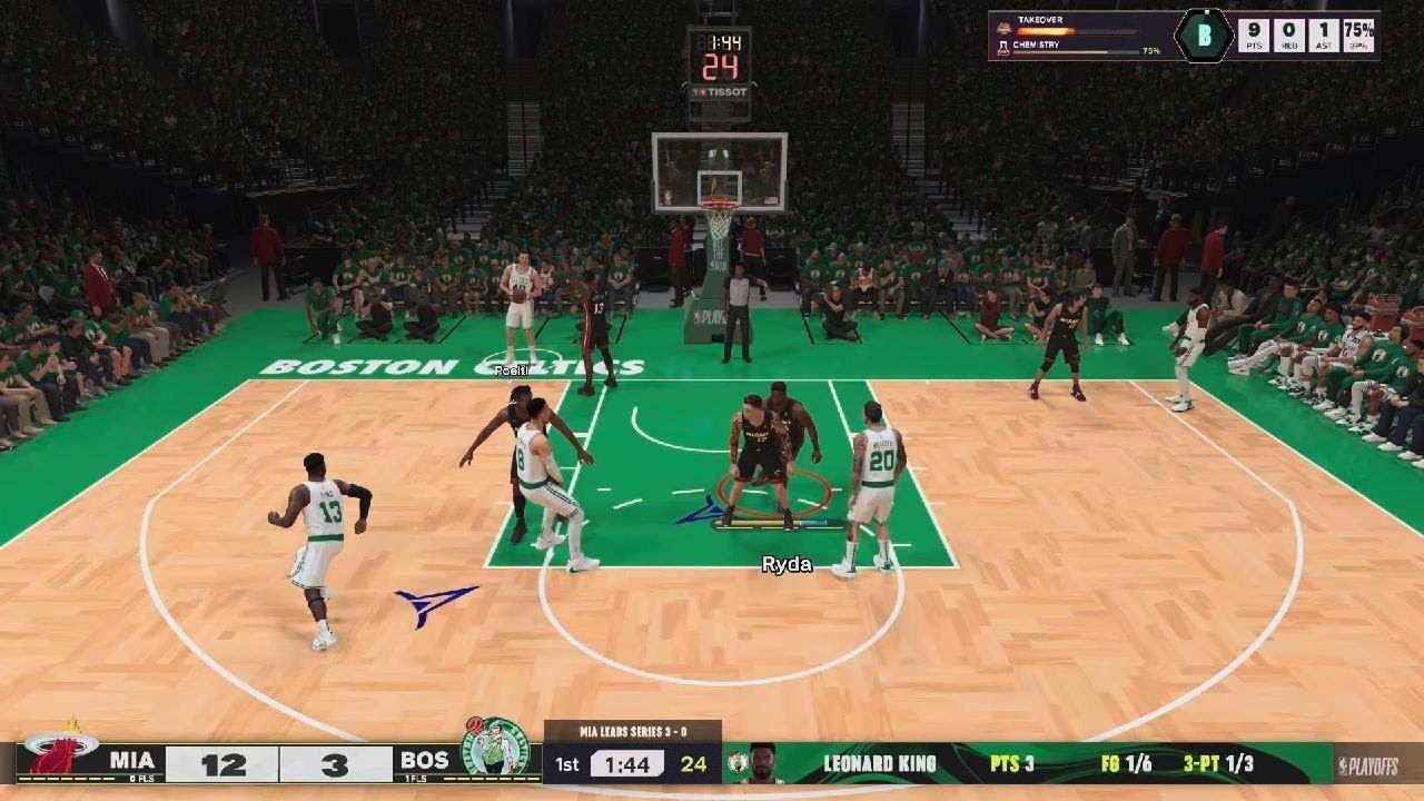 NBA 2K25 Road to championship Game 4