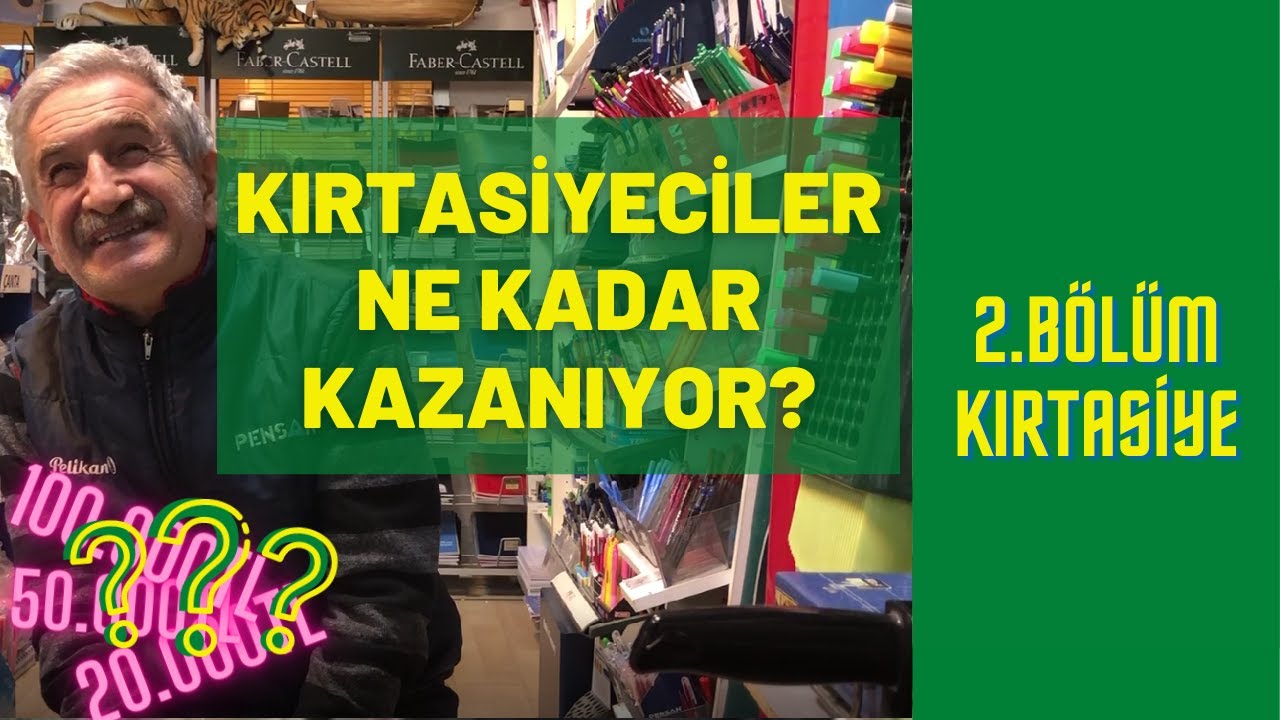 Kırtasiyeler Ne Kadar Kazanıyor? Kırtasiyecilik