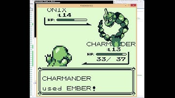 GameBoy Emulator Test - Pokémon