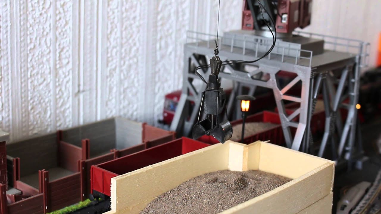 Roco 40109 digitaler Portalkran mit Klappschaufel