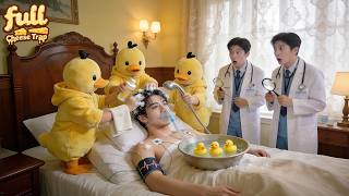 Even Doctors Gave Up On The Ceo—Until 3 Little Angel In Mascot Suits Washed His Hair! He Wake Up！