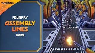 How to build an army of robots using Assembly Lines | FOUNDRY Beginner's tutorial by  @FluxoBuilds screenshot 2