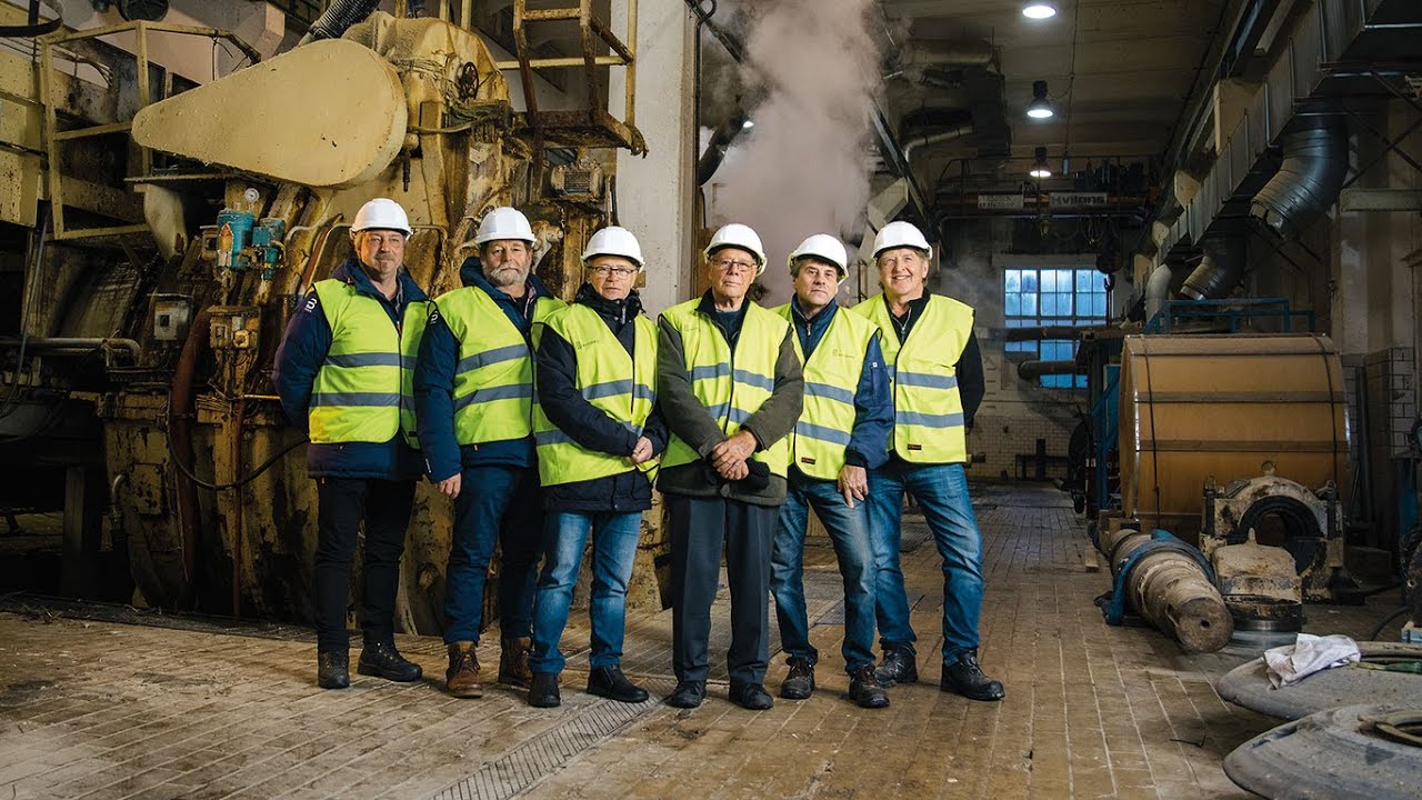 Rottneros Slipmassalinje - en del av Sveriges brukshistoria (LÅNG VERSION)