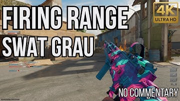 BO6 Tactical TDM on Firing Range | SWAT 5.56 [GRAU Attachment] | No Commentary, 4K
