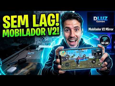 DLuz Mobilador Mirror V1: O Primeiro Mapeador Próprio Estilo BlueStacks sem Emulador!