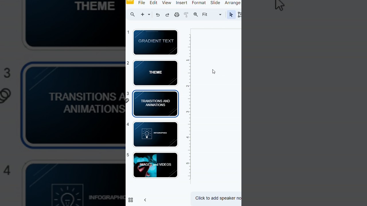 How to delete a slide in Google Slides
