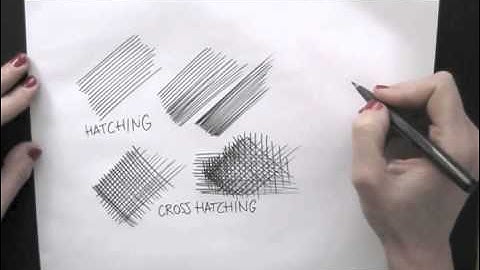 DrawTipTuesday - The Hatching Technique