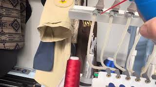 Cleaning of the bobbin casing area of a Ricoma EM 1010