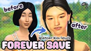 Spencer-Kim-Lewis Makeover + NEW members in my FOREVER SAVE FILE ♡ ep 3 save file diaries