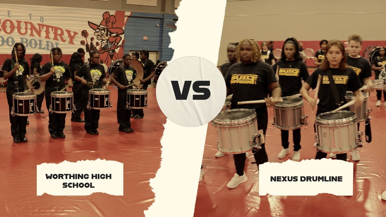 Worthing High School VS NeXuS Drumline 2025 at 4th Annual Clash of the Drumlines 