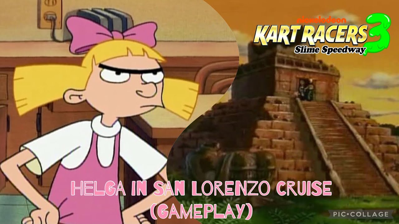 Nickelodeon Kart Racers 3: Helga in San Lorenzo Cruise (Gameplay)