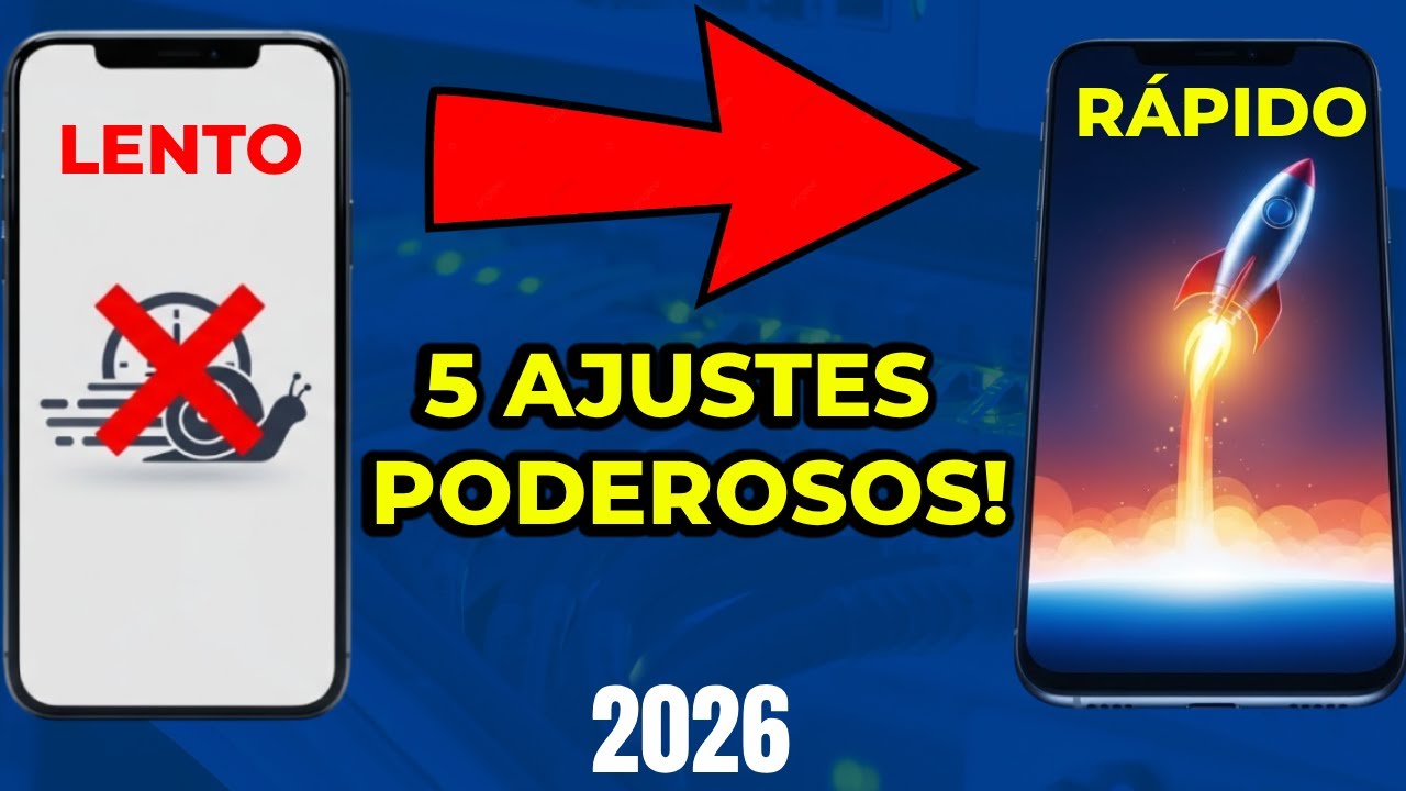 5 Ajustes SIMPLES Para Deixar QUALQUER Celular Android MAIS RÁPIDO!